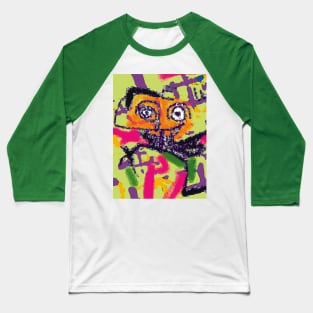 Let's Dance 3 - Abstract Art Baseball T-Shirt